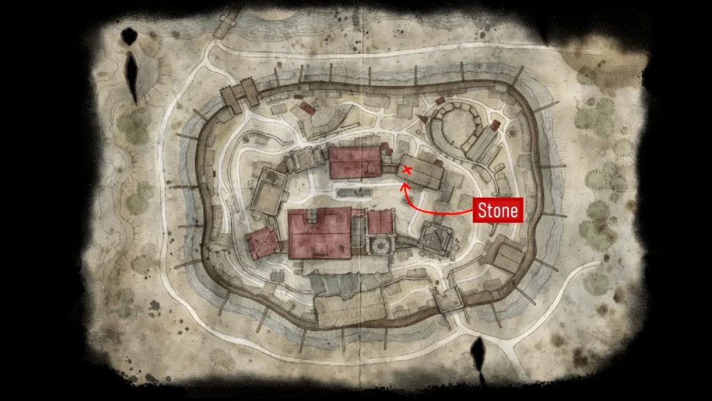 Gothic Remake Stone Location in Old Camp