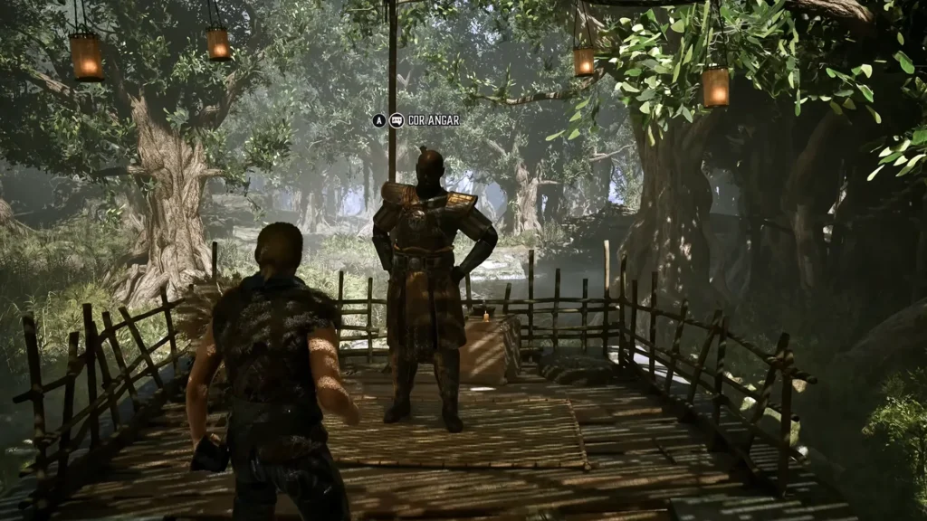 Gothic Remake Two Handed Trainer in Swamp Camp Cor Angar