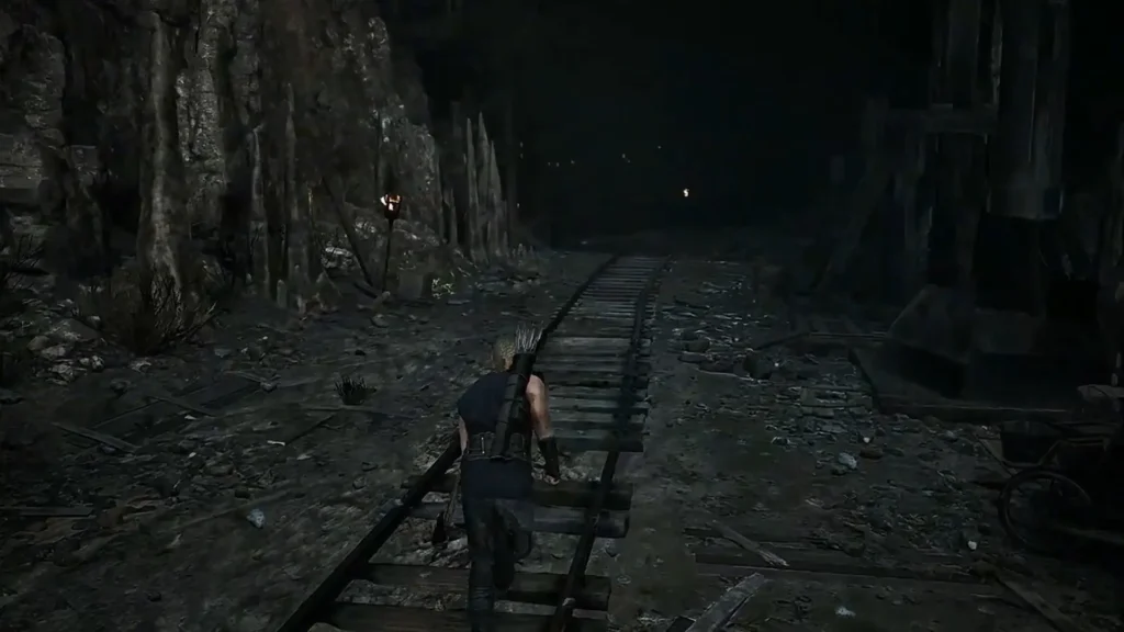 Heading to the Old Mine to find Lester