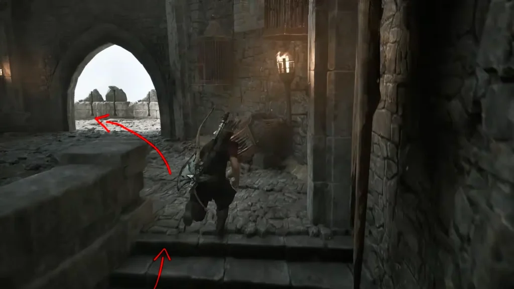 Mountain Fortress Chest Key Location