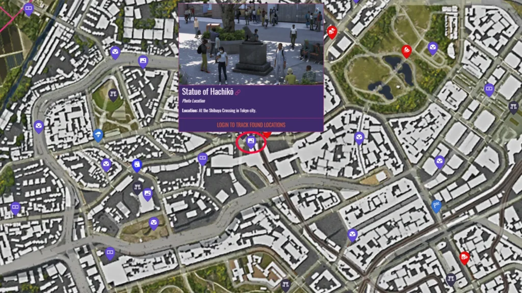 Forza Horizon 6 Statue of Hachiko Exact Location