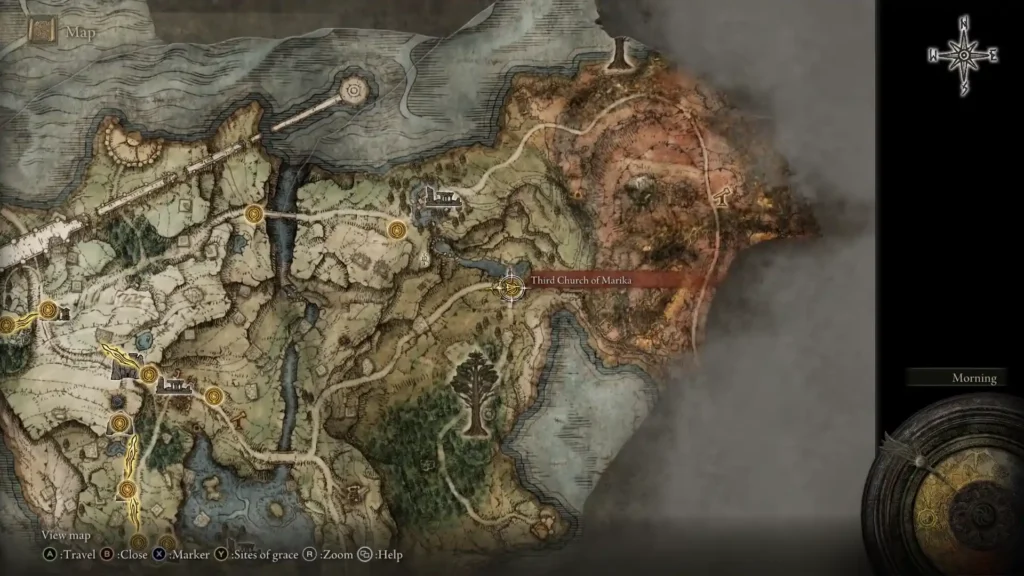 Third Church of Marika Sacred Tear Location