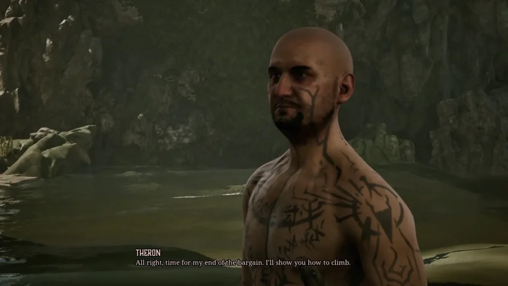 Gothic Remake Theron: How to Learn the Climbing Skill