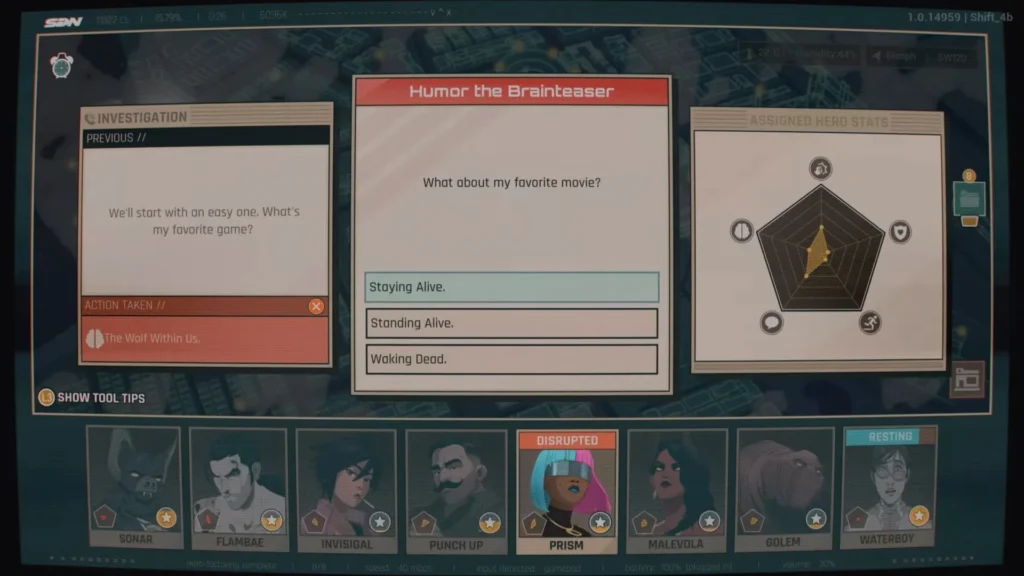 Dispatch Brainteaser riddle What about my favorite movie