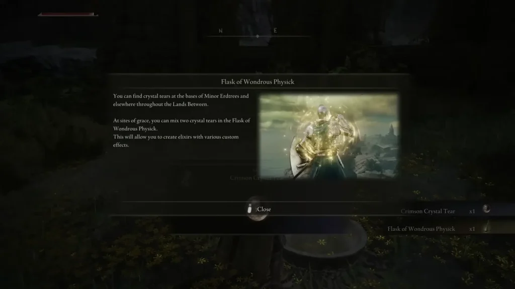 Elden Ring Flask of Wondrous Physick