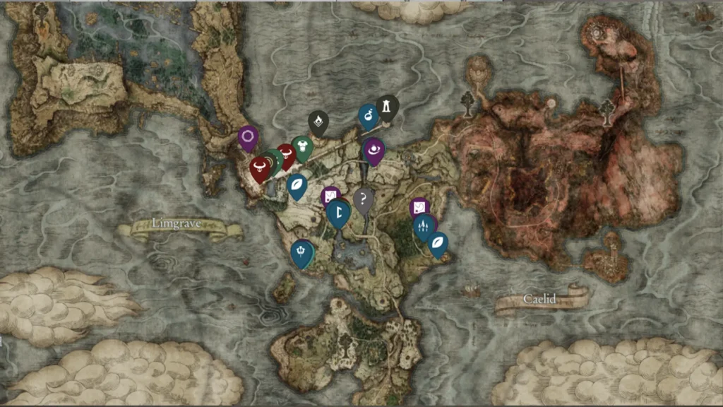 Elden Ring Limgrave Golden Seed Locations
