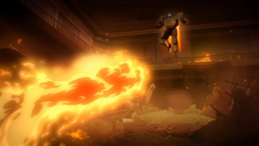 The cutscene at the beginning of the Episode 5