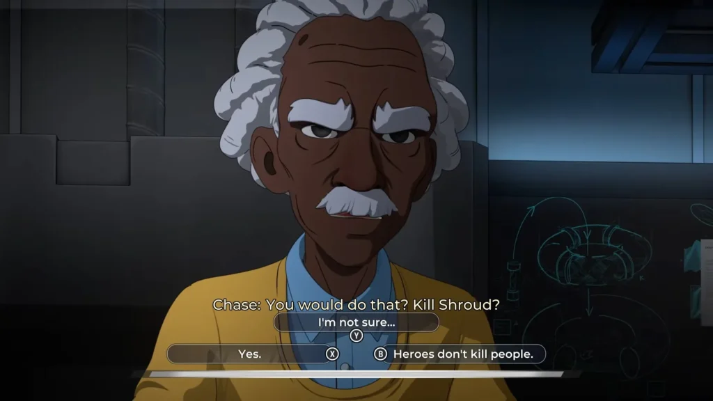 Deciding whether you would kill Shroud or not