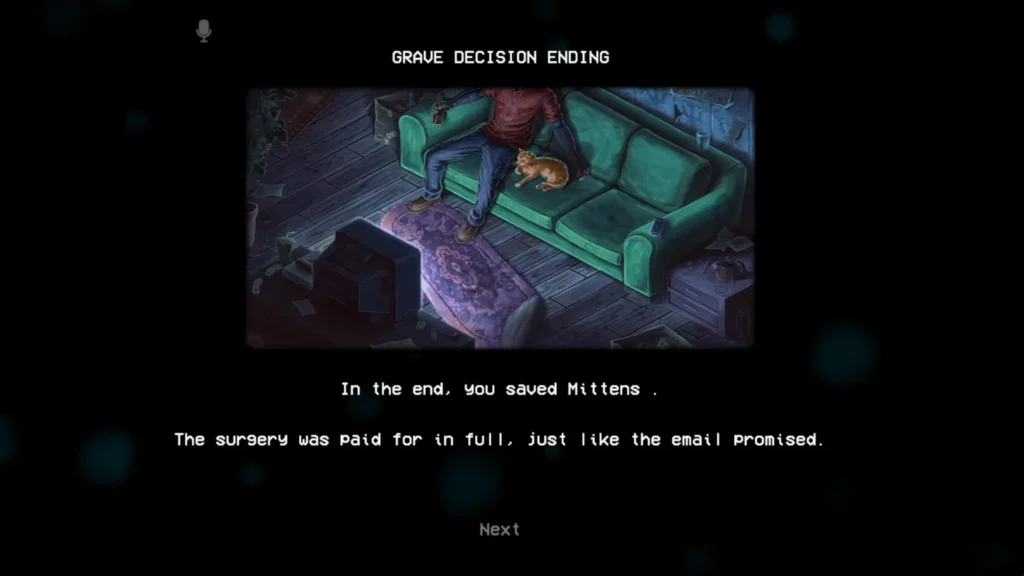 Shift at Midnight Grave Decision Ending Call Clyde
