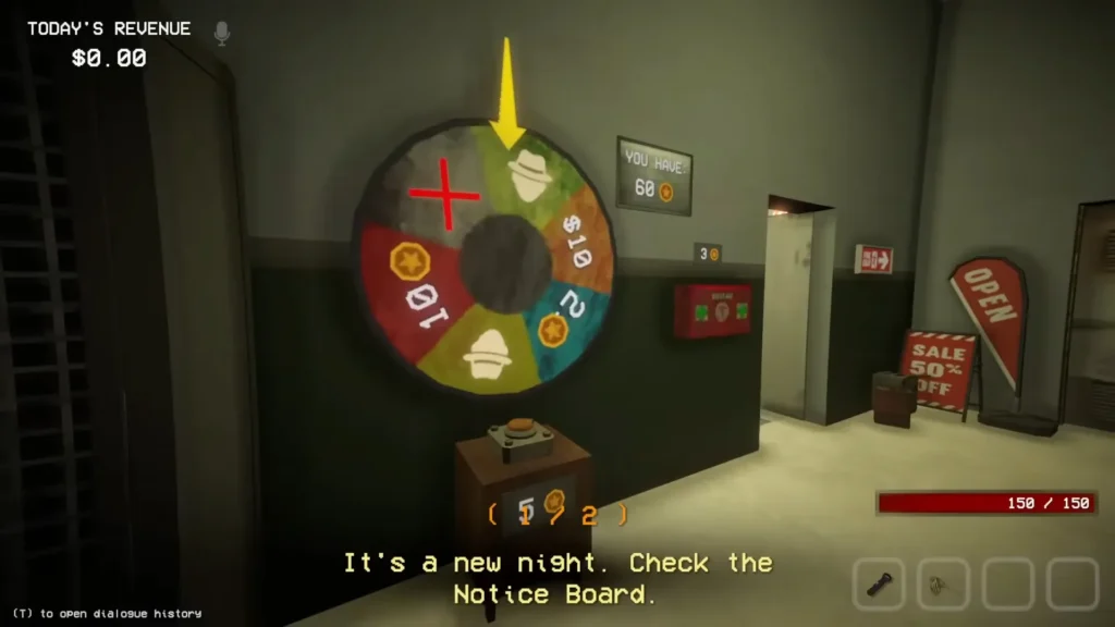 Shift at Midnight The wheel pays to store revenue on a good spin