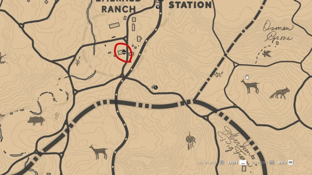 rdr2 Machete location