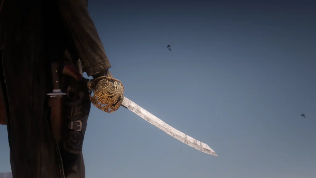 rdr2 broken pirate sword