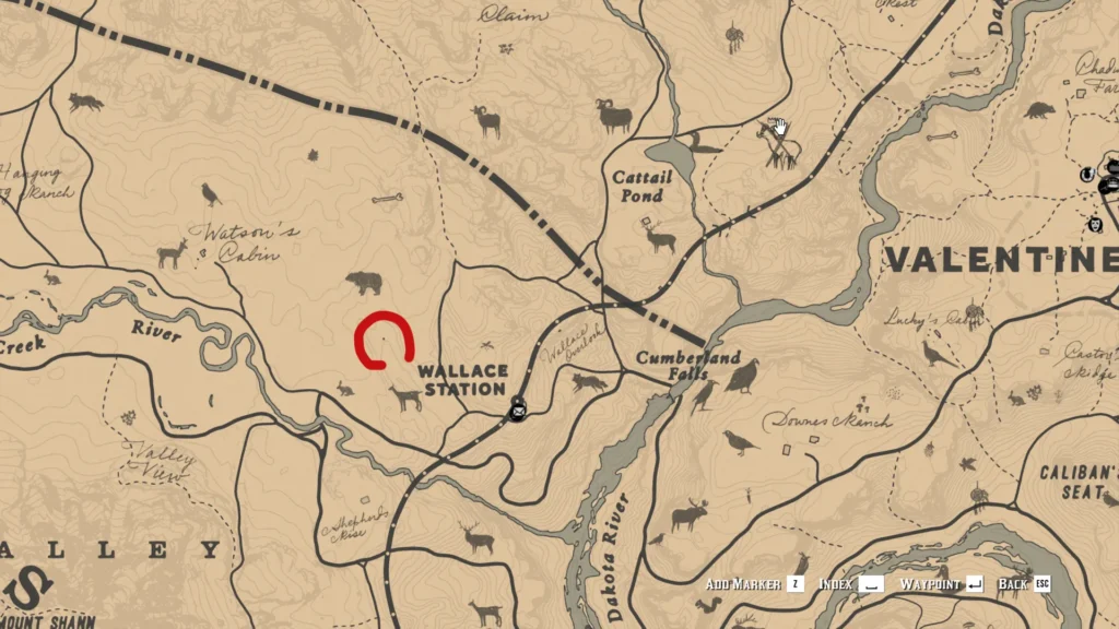 rdr2 double bit hatchet location