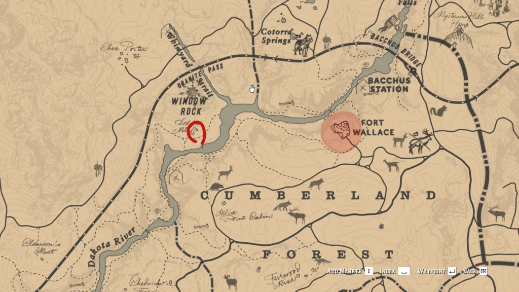 rdr2 hunter hatchet location