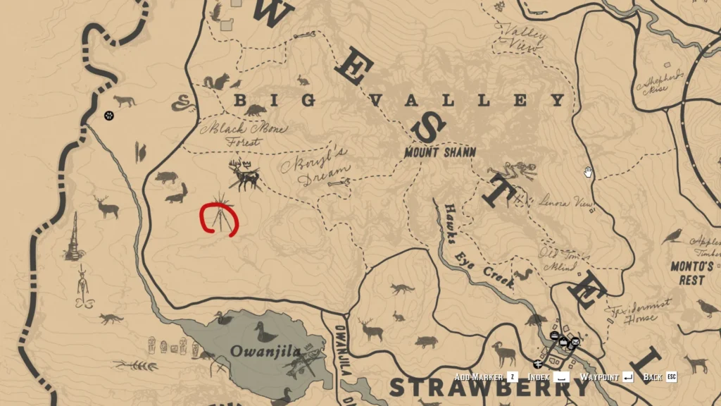 rdr2 stone hatchet location
