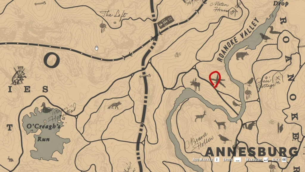 rdr2 viking hatchet location
