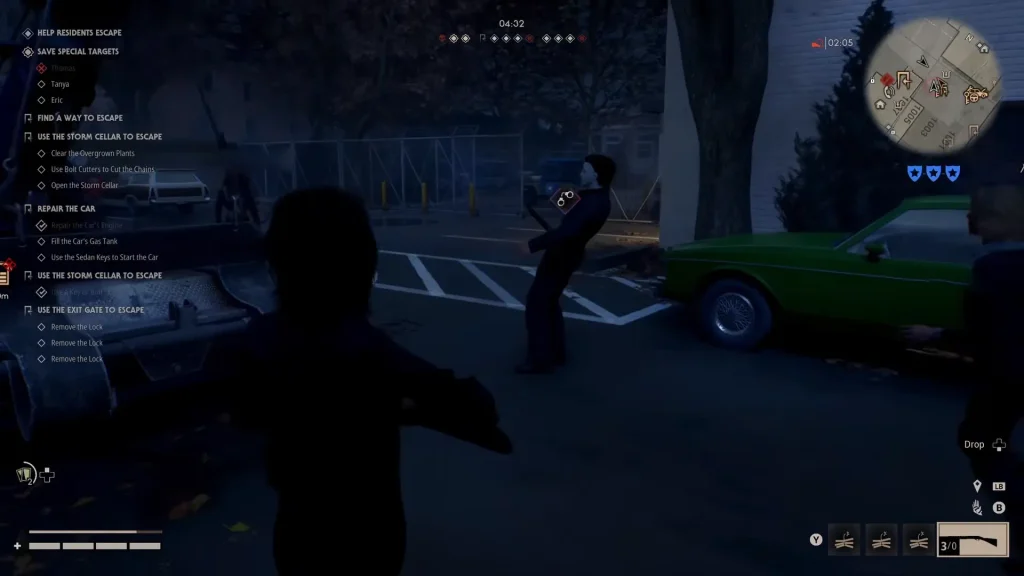 Arrest Michael in Halloween: The Game