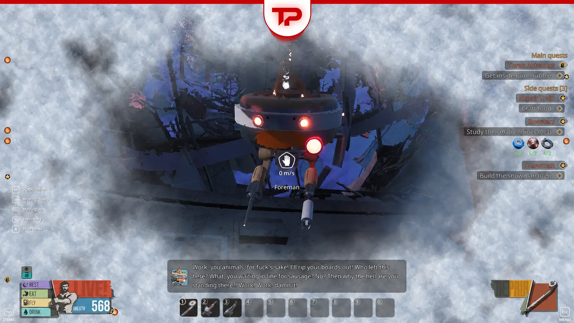 Breathedge 2 Foreman Test Guide