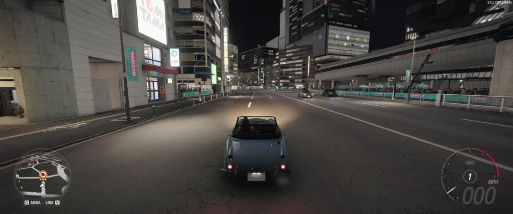 Forza Horizon 6 without DLSS 5 on RTX 5070 showing standard game performance