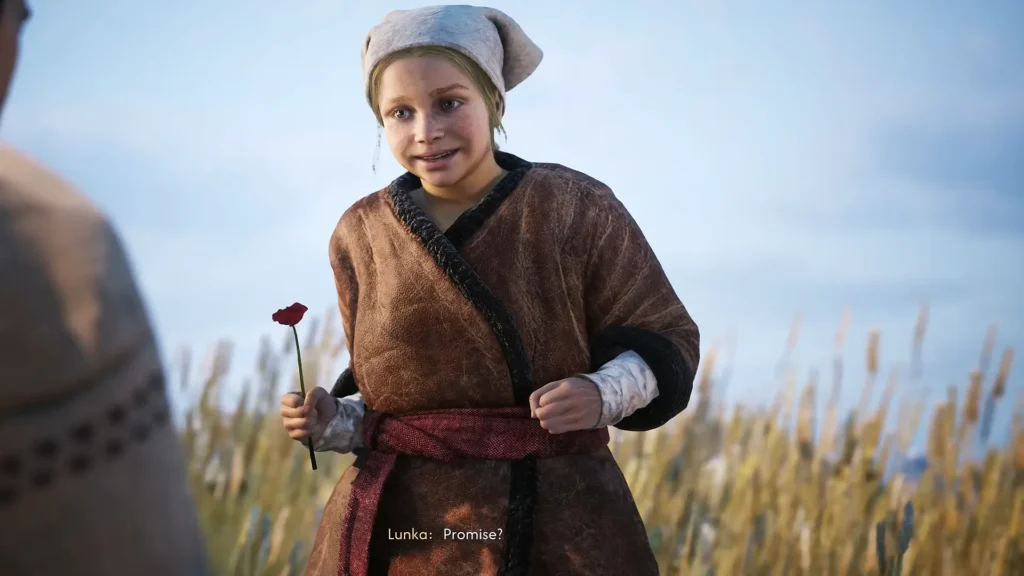 Lunka in The Blood of Dawnwalker, voiced by Margot Powell